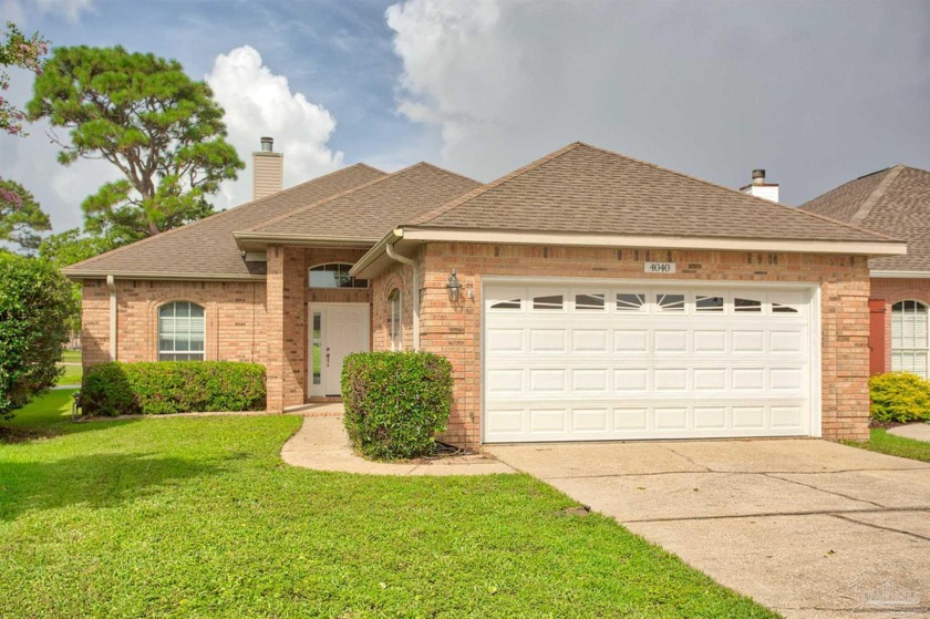 Upon opening the door to this brick 3 bedroom, 2 bath home in - Beach Home for sale in Gulf Breeze, Florida on Beachhouse.com