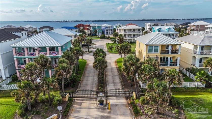 Located on the west end (sunset end)  of the island, Exclusive - Beach Home for sale in Pensacola Beach, Florida on Beachhouse.com