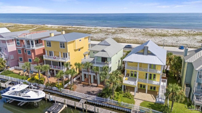 With unobstructed Gulf views and protected deep water canal - Beach Home for sale in Pensacola Beach, Florida on Beachhouse.com