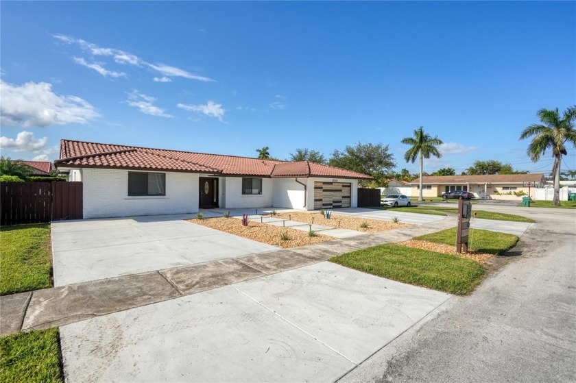 Welcome to your dream home, a beautiful corner lot in the family - Beach Home for sale in North Miami Beach, Florida on Beachhouse.com