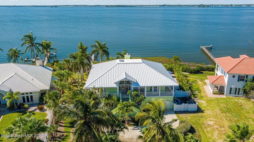 This beautiful Key West style custom built estate home, situated - Beach Home for sale in Melbourne Beach, Florida on Beachhouse.com