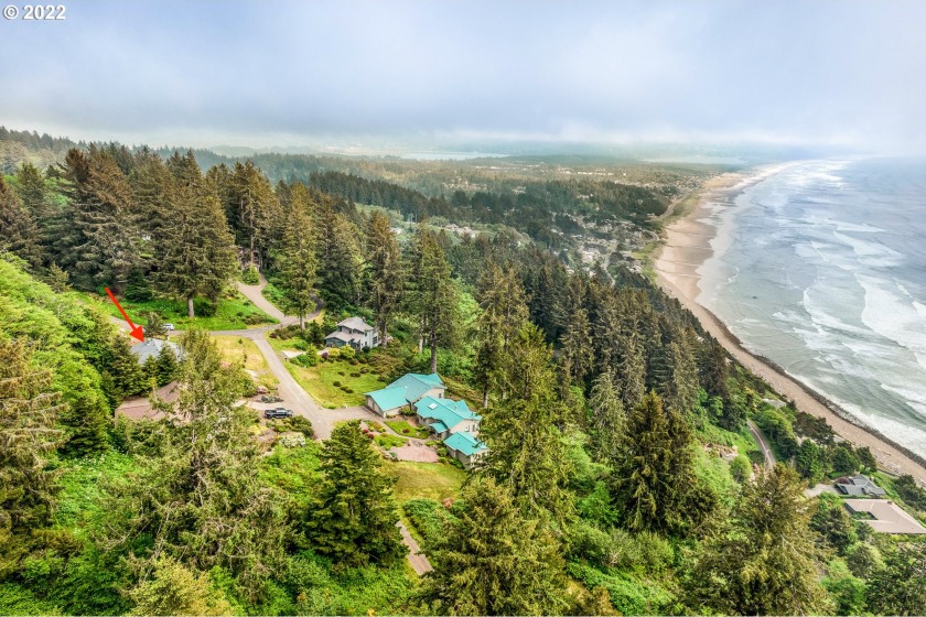 Breathtaking views of the ocean and Manzanita Beach from high - Beach Home for sale in Nehalem, Oregon on Beachhouse.com