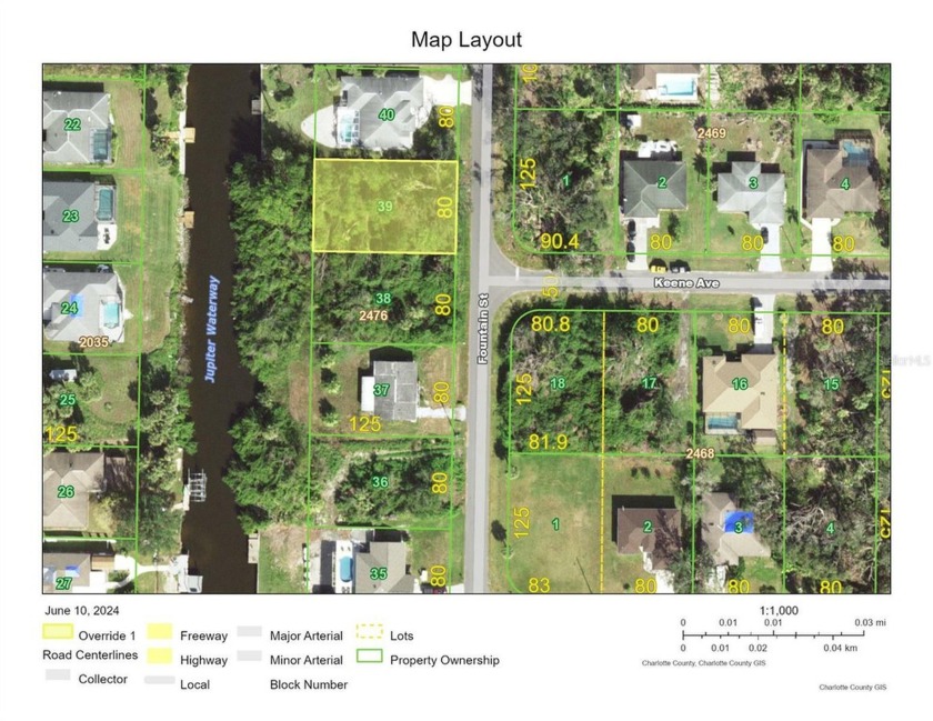 Here it is! Beautiful wooded lot on Gulf Acess canal but with - Beach Lot for sale in Port Charlotte, Florida on Beachhouse.com