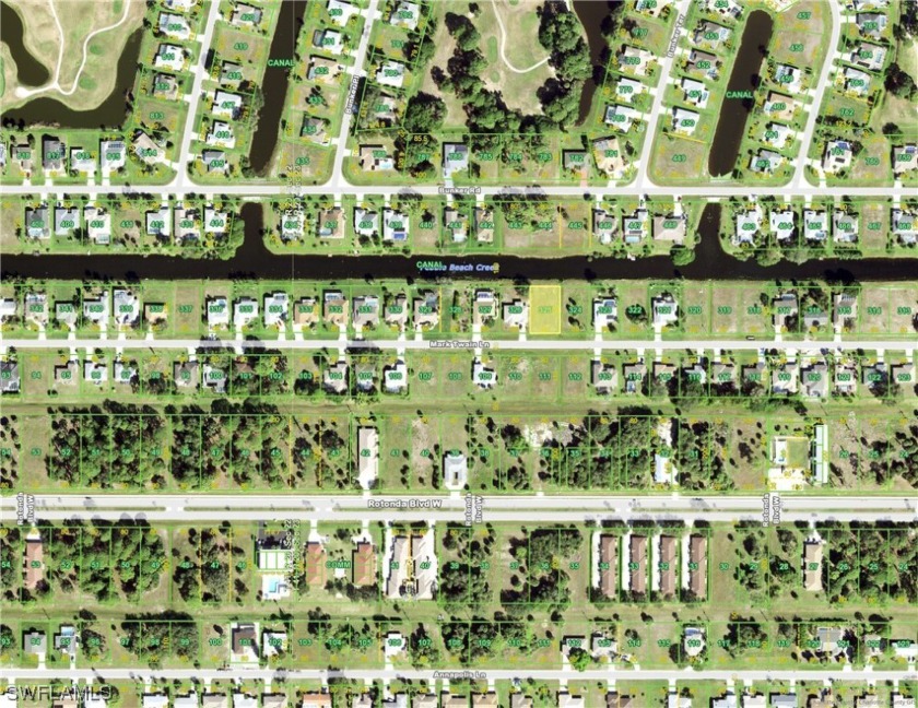 Located in a lovely neighborhood of new homes a clean canal lot - Beach Lot for sale in Rotonda West, Florida on Beachhouse.com
