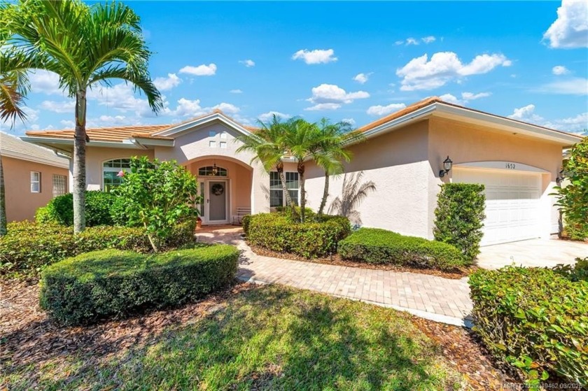Enjoy breathtaking lake and golf course views from this - Beach Home for sale in Palm City, Florida on Beachhouse.com