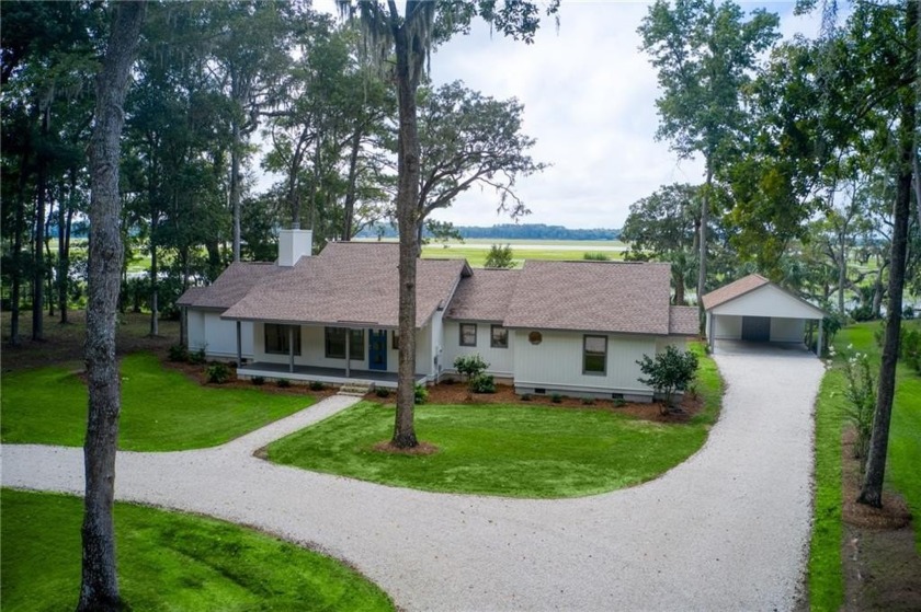 Enjoy the spectacular views of the Julienton River and Marsh - Beach Home for sale in Townsend, Georgia on Beachhouse.com