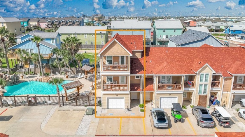 Imagine hopping on a golf cart and cruising to your favorite hot - Beach Townhome/Townhouse for sale in Port Aransas, Texas on Beachhouse.com