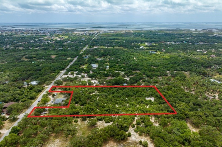 Lovely wooded 4 acre tract in the City of Aransas Pass - Beach Acreage for sale in Aransas Pass, Texas on Beachhouse.com