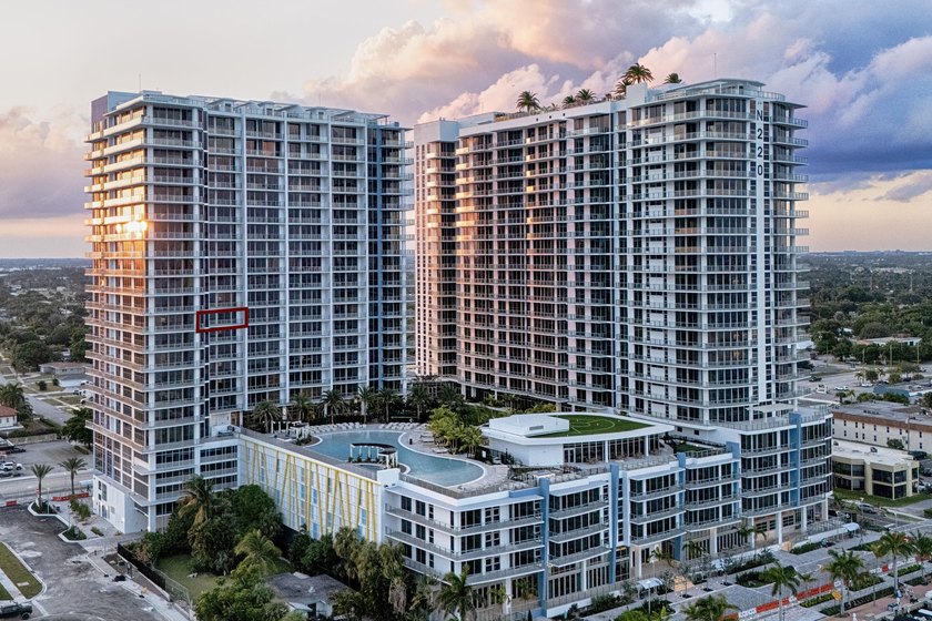 Perched on the 12th floor of the South Tower at 220 Nautilus - Beach Condo for sale in Lake Park, Florida on Beachhouse.com