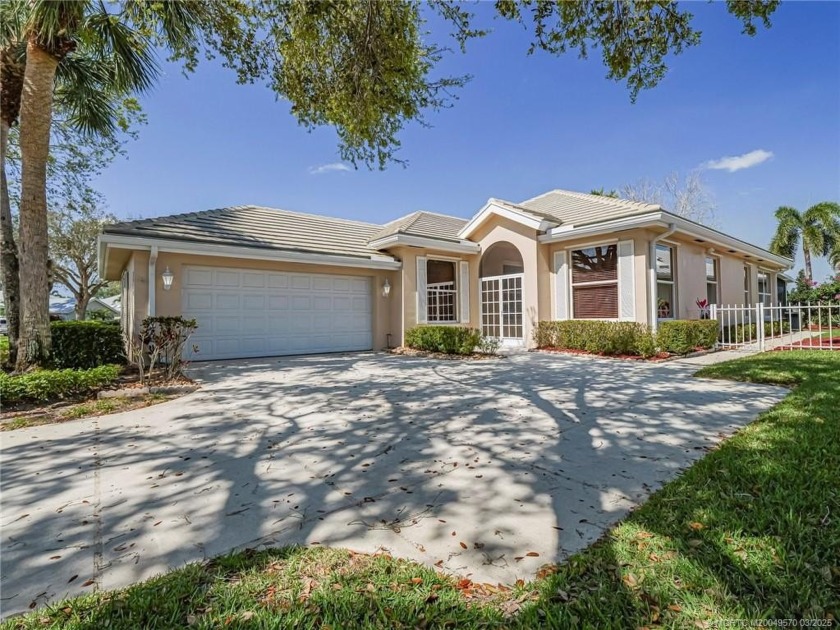 This turnkey Divosta 3BR/2BA CBS home sold fully furnished in - Beach Home for sale in Palm City, Florida on Beachhouse.com