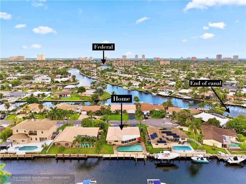 Meticulously kept canal front home in East Pompano with relaxing - Beach Home for sale in Pompano Beach, Florida on Beachhouse.com