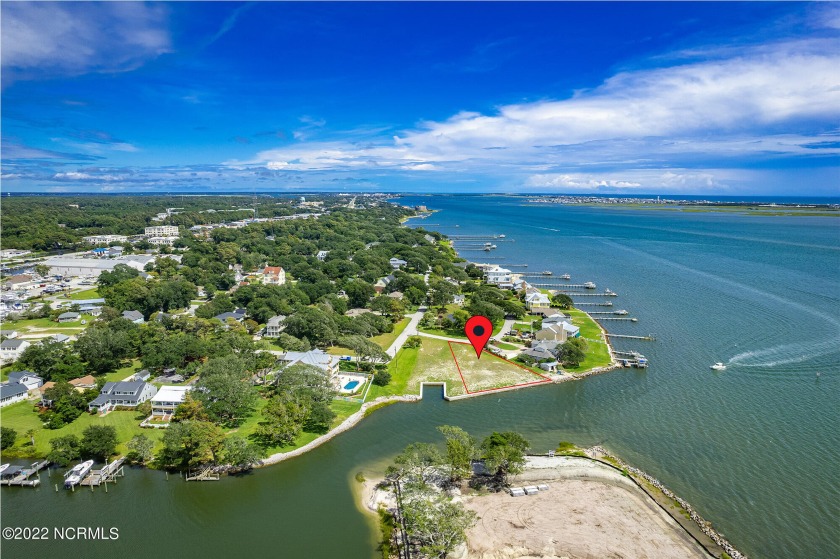 Coral Point opportunity available now to own Lot 2, the southern - Beach Lot for sale in Morehead City, North Carolina on Beachhouse.com