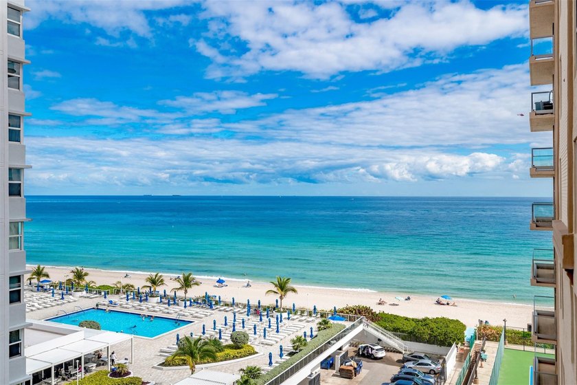 MALAGA TOWERS-Luxurious Lobby, Entrance, & bldg. only 4 corner - Beach Condo for sale in Hallandale Beach, Florida on Beachhouse.com