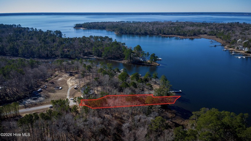 Set at the end of a peaceful cul-de-sac, this 1.68-acre wooded - Beach Lot for sale in Arapahoe, North Carolina on Beachhouse.com