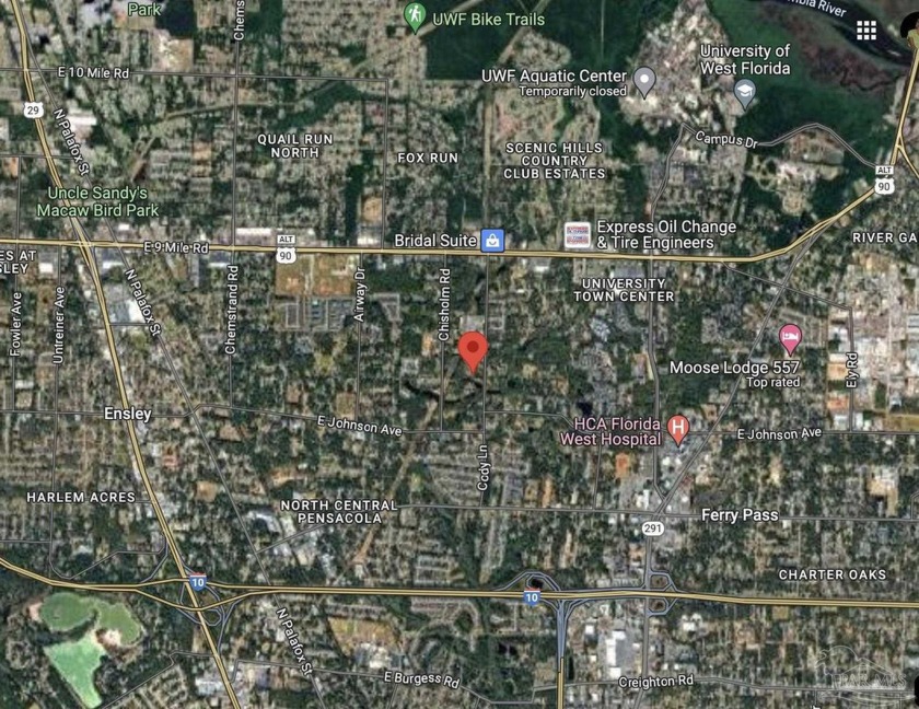 This property, spanning approximately 11.0618 acres, is zoned - Beach Acreage for sale in Pensacola, Florida on Beachhouse.com