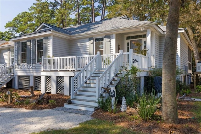 This Melrose Beach cottage is a must see! Recently renovated - Beach Home for sale in Daufuskie Island, South Carolina on Beachhouse.com
