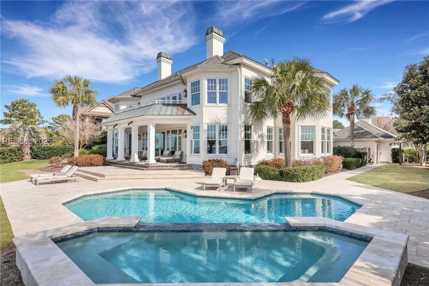 This exclusive property, nestled on one of only 32 deep-water - Beach Home for sale in Bluffton, South Carolina on Beachhouse.com