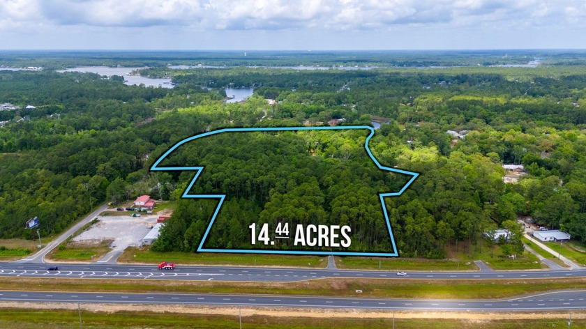 14.4 acres located just North Of the Clyde Wells Bridge for easy - Beach Acreage for sale in Freeport, Florida on Beachhouse.com