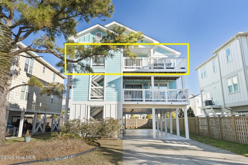 Located in a quiet section of Carolina Beach, this top-floor - Beach Condo for sale in Carolina Beach, North Carolina on Beachhouse.com