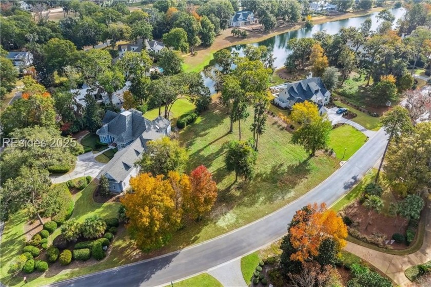 Beautiful homesite with stunning long lake views, nestled on a - Beach Lot for sale in Bluffton, South Carolina on Beachhouse.com