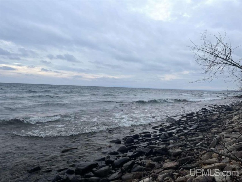 Hard to come by Lake Superior frontage in a private setting on - Beach Lot for sale in Lake Linden, Michigan on Beachhouse.com