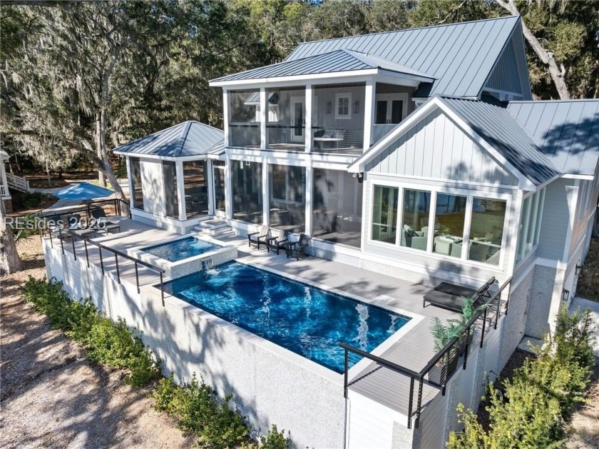 CUSTOM BUILT HOME w/WATER views! Situated on one of the highest - Beach Home for sale in Daufuskie Island, South Carolina on Beachhouse.com