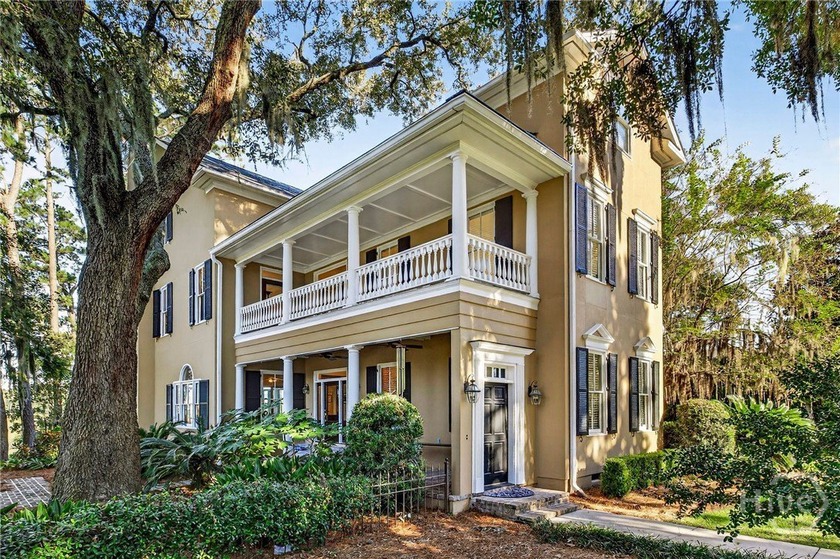 Discover timeless low country elegance in this Charleston-style - Beach Home for sale in Savannah, Georgia on Beachhouse.com