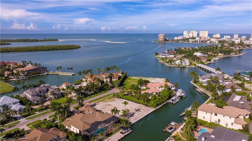 This Luxury Estate Waterfront Lot is located on prestigious - Beach Lot for sale in Marco Island, Florida on Beachhouse.com
