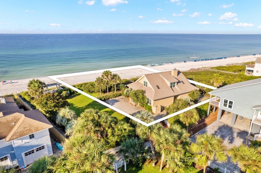 This remarkable gulf front offering features TWO exceptionally - Beach Lot for sale in Santa Rosa Beach, Florida on Beachhouse.com