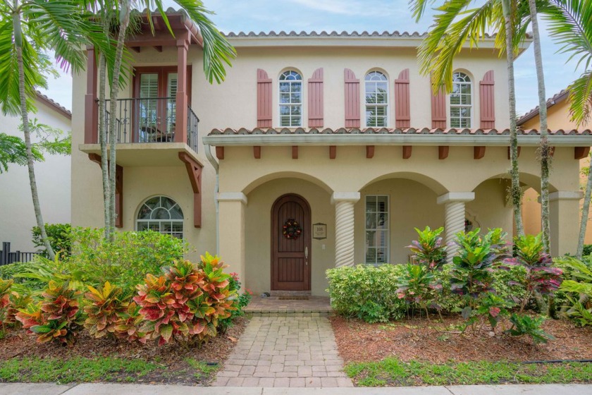 Welcome home to Valencia @ Abacoa. This fabulous Mediterranean - Beach Home for sale in Jupiter, Florida on Beachhouse.com