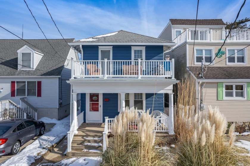 There may be snow on the ground but beach vibes only from this - Beach Home for sale in Ventnor, New Jersey on Beachhouse.com