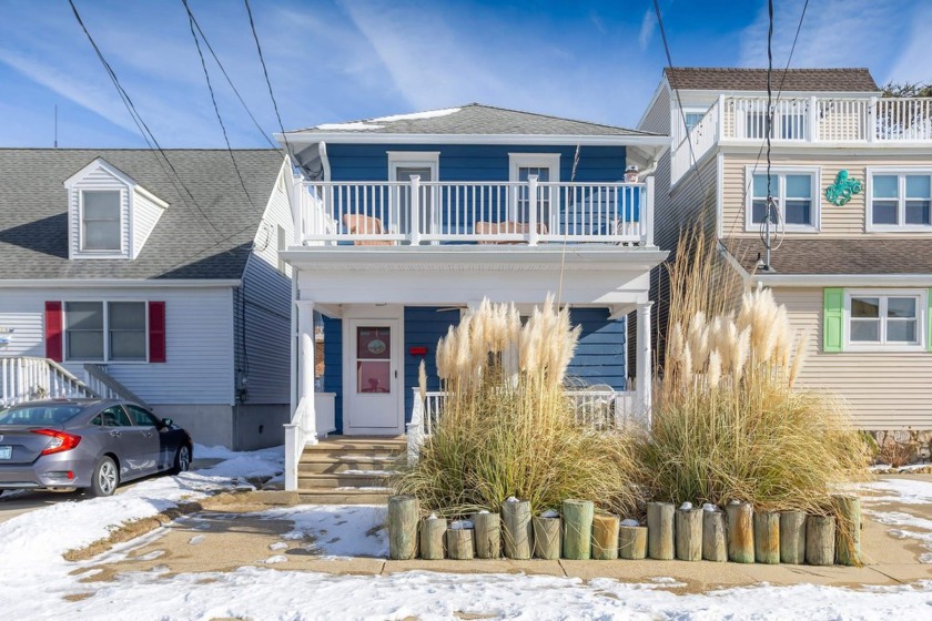 There may be snow on the ground but beach vibes only from this - Beach Home for sale in Ventnor, New Jersey on Beachhouse.com