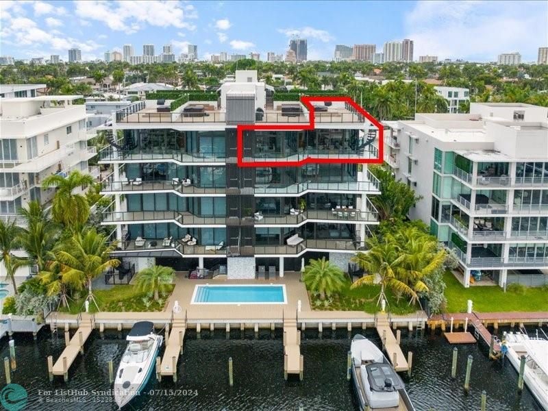 Developer's prime PENTHOUSE SOUTH in the luxury boutique 8-unit - Beach Condo for sale in Fort Lauderdale, Florida on Beachhouse.com