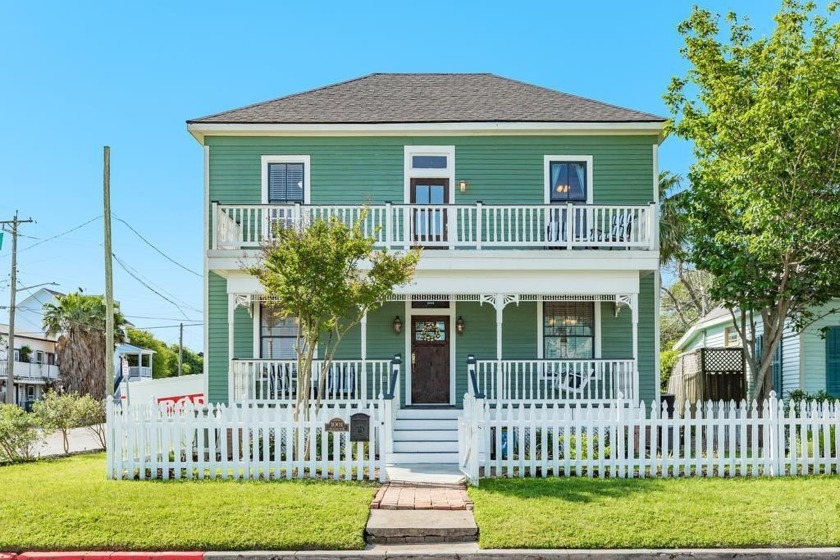 This 1906 historic Island home combines timeless charm with - Beach Home for sale in Galveston, Texas on Beachhouse.com