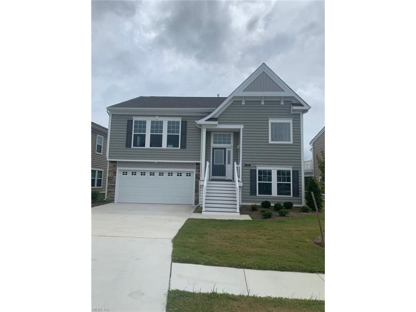 Our 2 story open floor plan! The Elgin has 5 bedrooms, a sun - Beach Home for sale in Suffolk, Virginia on Beachhouse.com