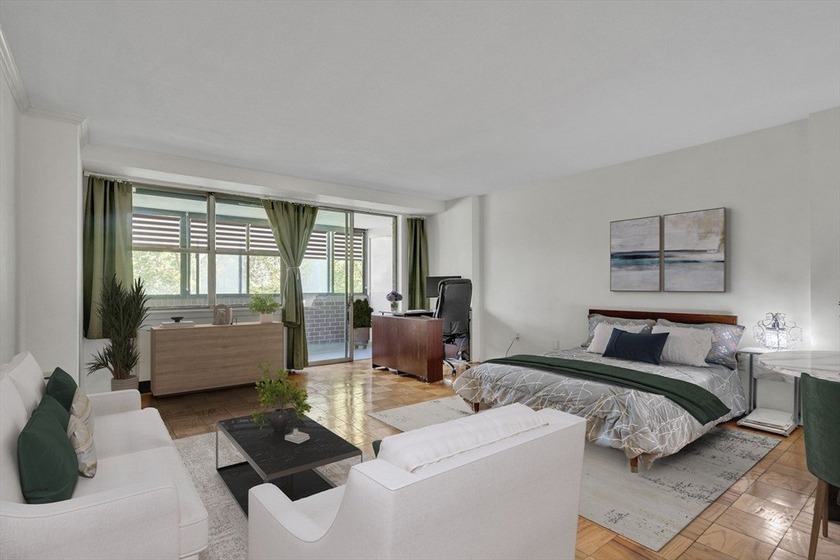 Spacious 5th-floor studio at 9 Hawthorne Place with a 3-season - Beach Condo for sale in Boston, Massachusetts on Beachhouse.com