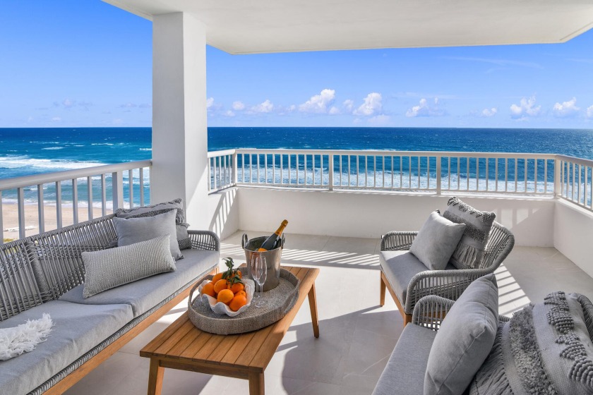 This spectacular, direct oceanfront N.E. corner unit has been - Beach Condo for sale in Boca Raton, Florida on Beachhouse.com