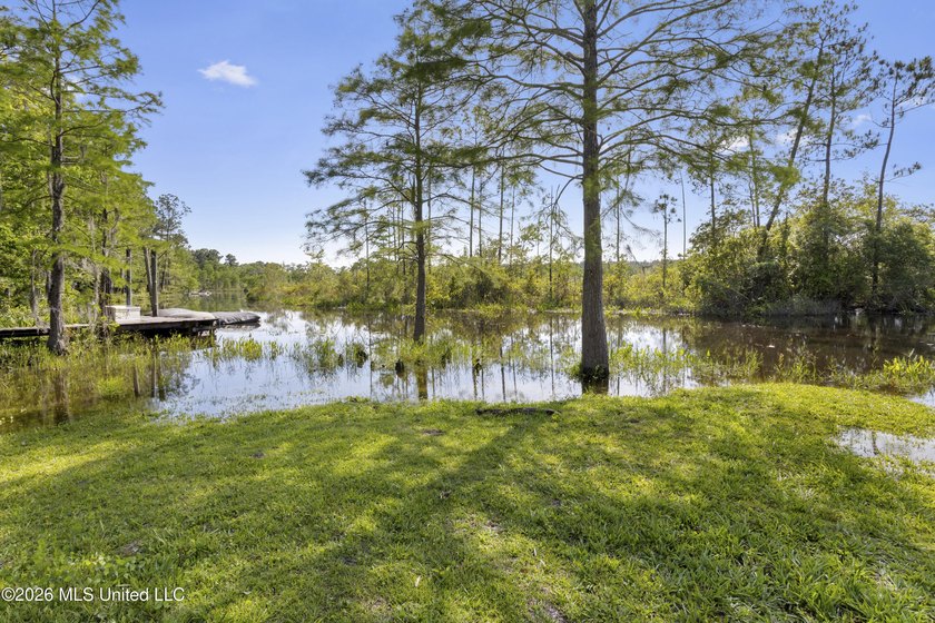 This waterfront on serene Bayou Castelle has a perfect set up - Beach Lot for sale in Gautier, Mississippi on Beachhouse.com