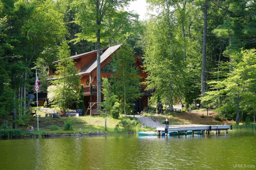 PRIVATE ISLAND FOR SALE - WITH TURN-KEY HOME, IN THE WILD AND - Beach Home for sale in Munising, Michigan on Beachhouse.com