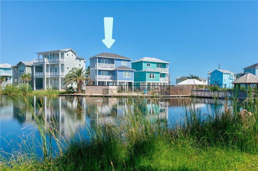 Situated in the center of Mustang Island,  the Bella Vista - Beach Home for sale in Port Aransas, Texas on Beachhouse.com