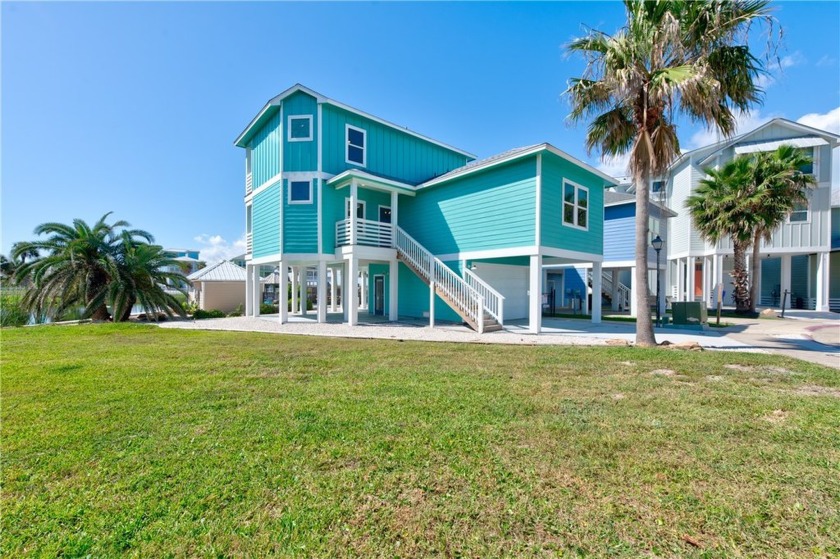 Situated in the center of Mustang Island,  the Bella Vista - Beach Home for sale in Port Aransas, Texas on Beachhouse.com