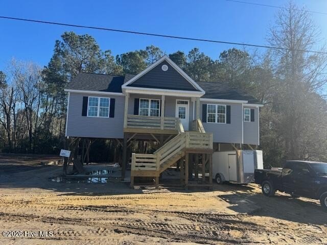 Brand new stick-built construction offering stunning waterviews - Beach Home for sale in Sneads Ferry, North Carolina on Beachhouse.com