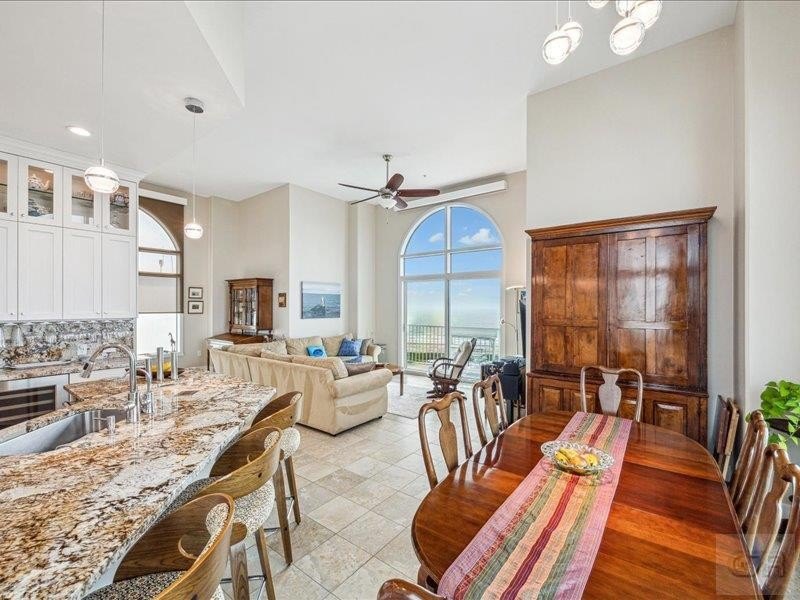 Enjoy spectacular 270-degree views of the beach, bay and seaport - Beach Home for sale in Galveston, Texas on Beachhouse.com