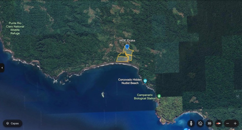 Tucked above the turquoise waters of Rincon de San Josesito - Beach Commercial for sale in Peninsula Osa,  on Beachhouse.com