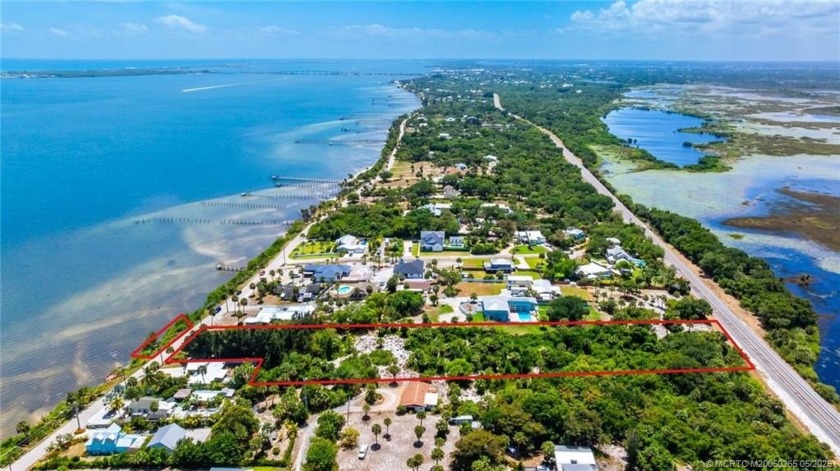 Panoramic Waterfront Parcel with Sweeping Views of Hutchinson - Beach Acreage for sale in Jensen Beach, Florida on Beachhouse.com