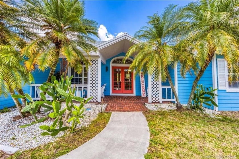 Stunning single-level CBS pool home with brand new roof, located - Beach Home for sale in Jensen Beach, Florida on Beachhouse.com
