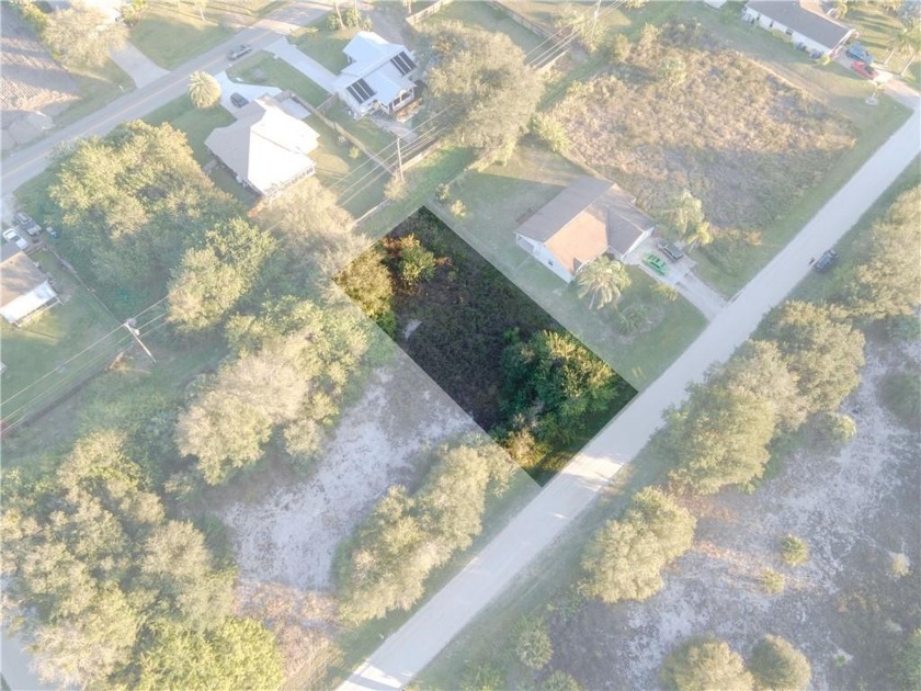 West facing lot on an unpaved road. .22 AC and in a residential - Beach Lot for sale in Vero Beach, Florida on Beachhouse.com