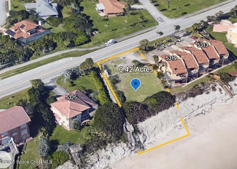 Amazing piece of land directly on Highway A1A, in the heart of - Beach Lot for sale in Melbourne Beach, Florida on Beachhouse.com