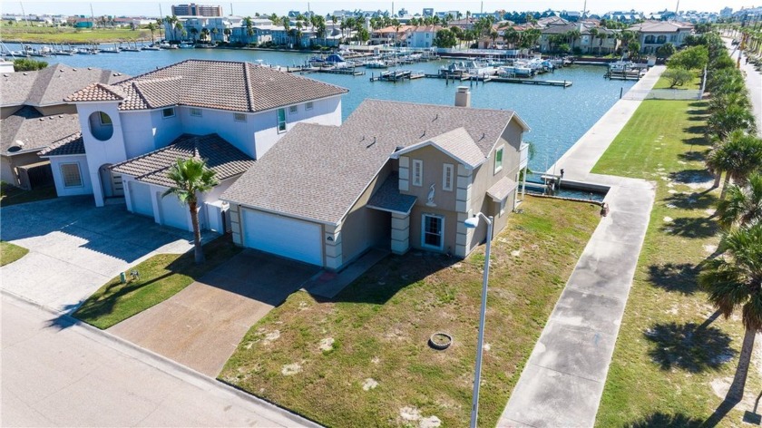 Prime location in Island Moorings! View of the Yacht Club and - Beach Home for sale in Port Aransas, Texas on Beachhouse.com