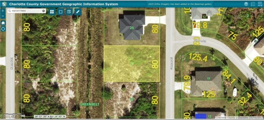 Beautiful lot offers a unique opportunity to build the home of - Beach Lot for sale in Port Charlotte, Florida on Beachhouse.com